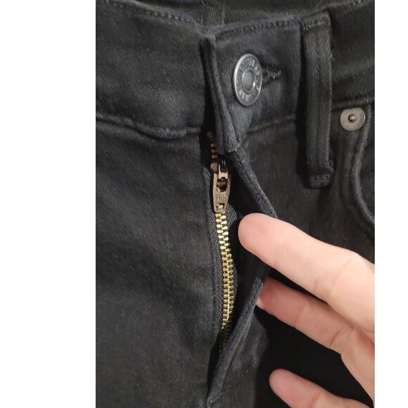 Citizens of Humanity COH Rocket High Rise Skinny Jeans Black 24 - Picture 12 of 13